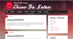 Desktop Screenshot of chirodeketen.be